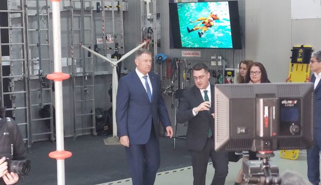 Preşedintele Klaus Iohannis, vizită la Constanţa. "Voi avea grijă să nu ajungem într-o ţopăială bugetară"
