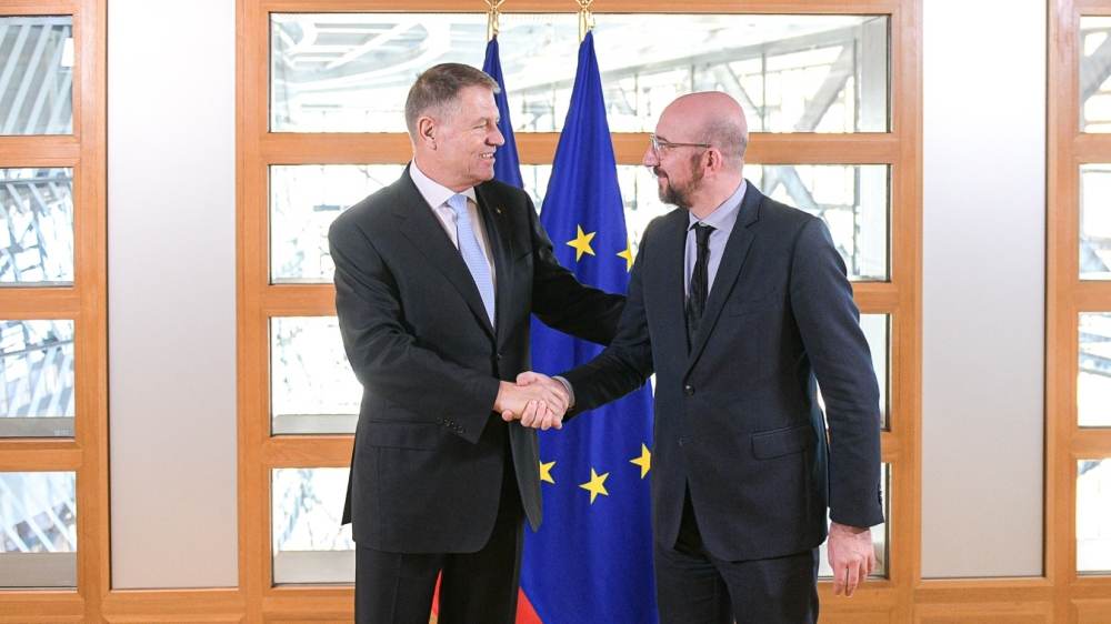 Klaus Iohannis şi Charles Michel, gazdele unei reuniuni de lucru - iohannis-gazduieste-1712064295.jpg
