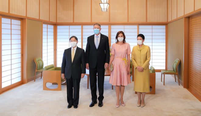 Preşedintele Klaus Iohannis, primit de Împăratul Japoniei - iohannis-imparat-japonia-1678201961.jpg