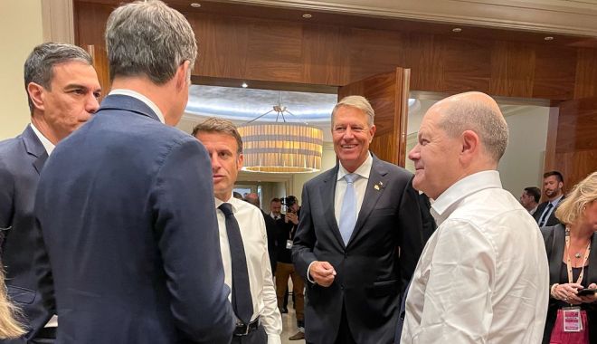 Klaus Iohannis, întâlnire informală cu mai mulţi lideri europeni privind stimularea extinderii UE - iohannis-intalnire-vineri-1688145270.jpg