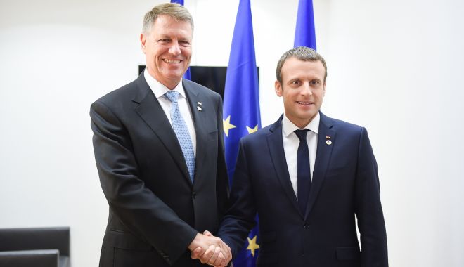 Klaus Iohannis, întâlnire la Paris cu omologul său, Emmanuel Macron - iohannis-macron-1709041361.jpg