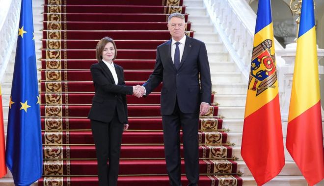 Preşedintele Iohannis, întâlnire cu Maia Sandu. Discuţii despre progresul integrării în UE - iohannis-maia-1694006023.jpg