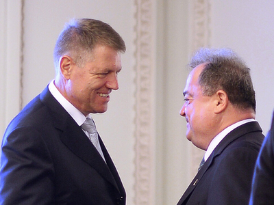 Liderii PDL și PNL, întâlnire comună cu delegația FMI - iohannisblaga-1402328995.jpg