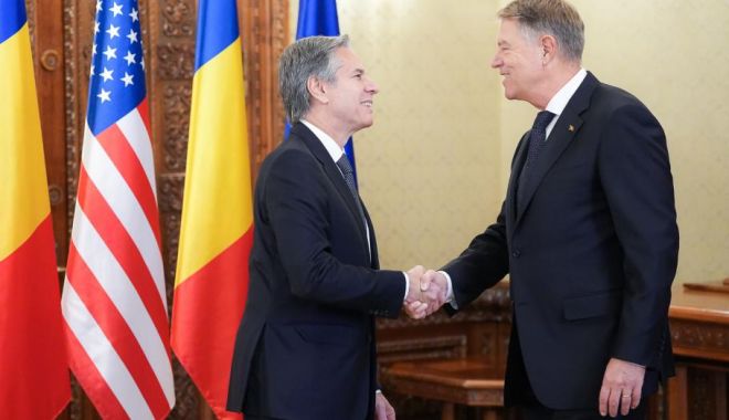 Secretarul de stat american Antony Blinken, primit la Palatul Cotroceni - iohannisblinken-1669741602.jpg