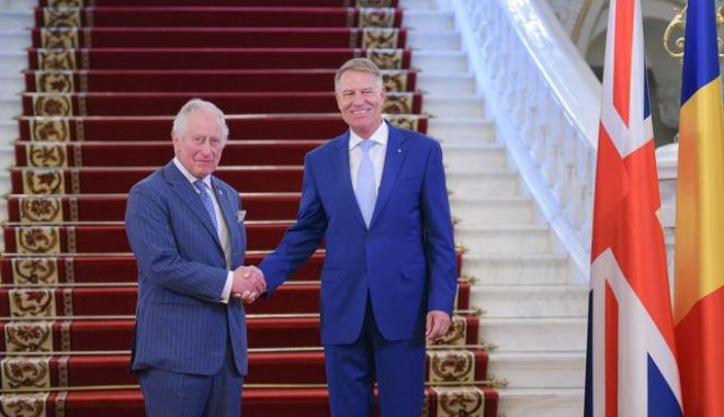 Klaus Iohannis, întâlnire cu Regele Charles al III-lea la Londra