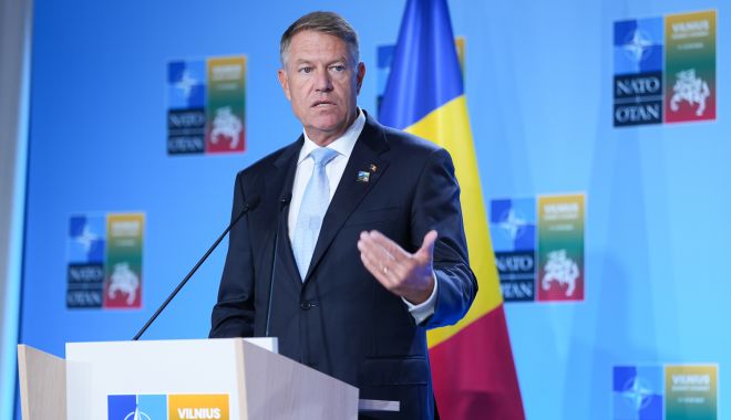 Klaus Iohannis anunță măsuri fără precedent ale NATO strict pentru Marea Neagră