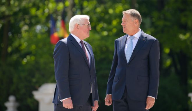 Klaus Iohannis s-a întâlnit cu preşedintele Germaniei, Frank-Walter Steinmeier - iohannispresedintegermania-1651681341.jpg