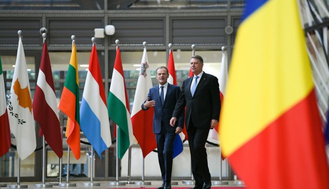 Liderii UE au adoptat Declarația de la Sibiu. Iată ce semnifică - iohannistusk-1557403819.jpg