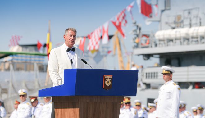 Preşedintele Klaus Iohannis participă, luni, la festivităţile de Ziua Marinei, la Constanţa - iohannisziuamarineipresidency-1660400174.jpg