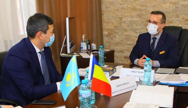 Viceprimarul Constanţei, Ionuţ Rusu, gazdă pentru delegaţia Ambasadei Kazahstanului în România - ionutrusu-1613413793.jpg
