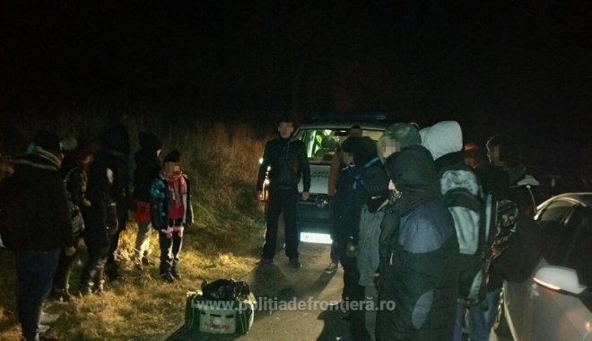 28 de irakieni, prinși de frontieriștii constănțeni când treceau ilegal granița - irakieni-1481284405.jpg