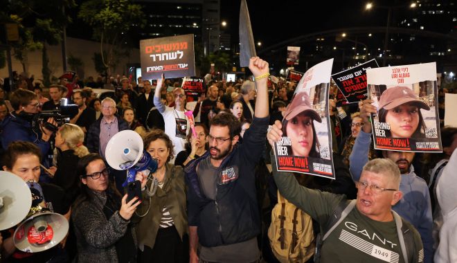 Israel-Hamas/ Sute de protestatari în Tel Aviv după ce trei ostatici au fost ucişi de soldaţi israelieni