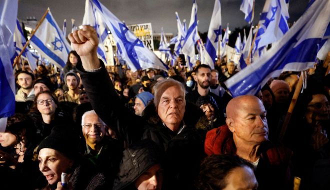 Mii de israelieni au protestat împotriva guvernului şi pentru a cere eliberarea ostaticilor - israel-proteste-1709461675.jpg