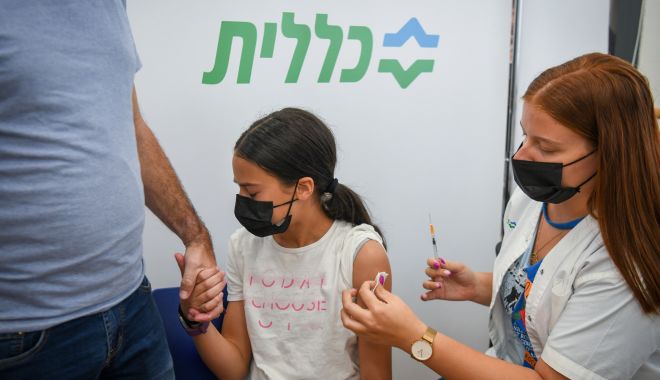 Israel a început vaccinarea anti-coronavirus a copiilor între 5 şi 11 ani - israelainceput-1637675584.jpg