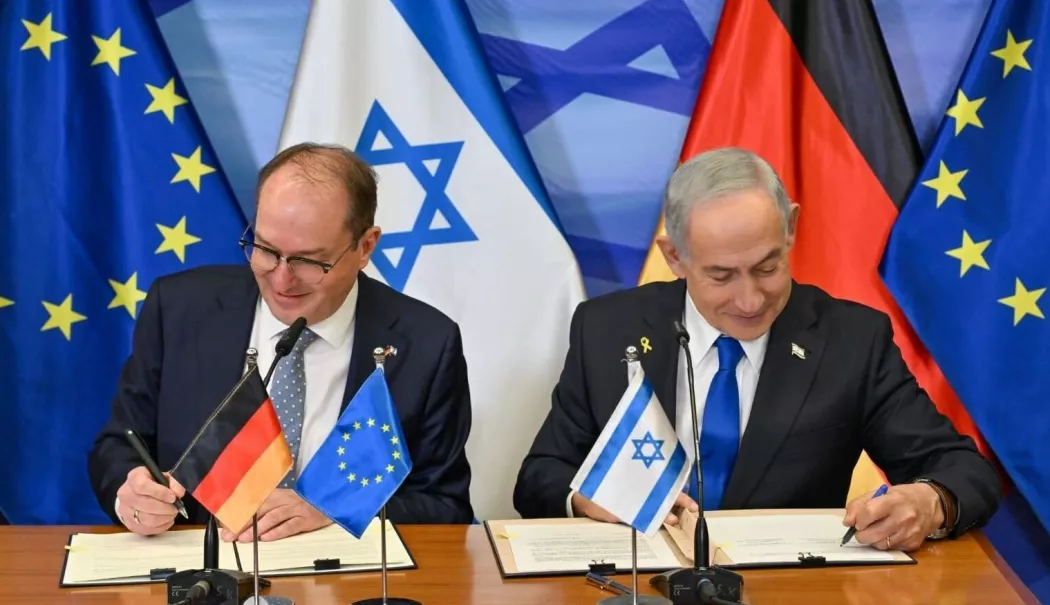 Israelul și Germania au semnat un acord în domeniul securității - israelul-1768213628.webp