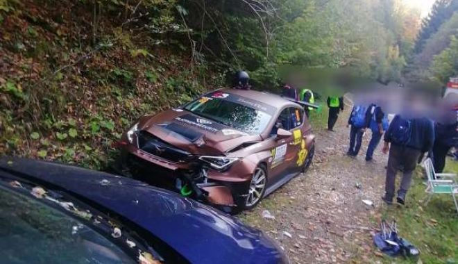 Spectator accidentat la Trofeul Câmpulung Muscel; bărbatul va fi transportat cu elicopterul la Bucureşti