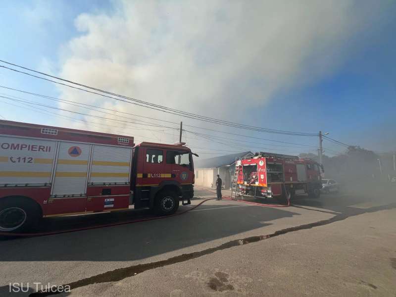 UPDATE Incendiu la un azil de bătrâni. Șapte persoane au ajuns la spital - isu-tulcea-1722272725.jpeg