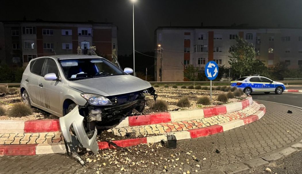Accident rutier grav în municipiul Tulcea. Trei tineri au ajuns la spital