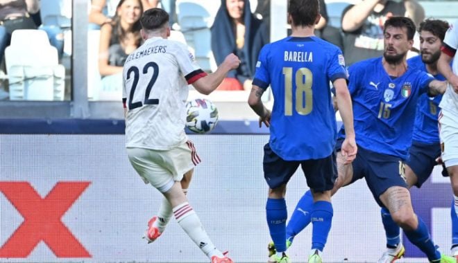 Liga Națiunilor: Italia a învins Belgia în  „finala micâ