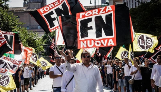 Italia: Circa 1.000 de neofasciști au mărșăluit la Roma - italiamarslaromacopy-1509882279.jpg