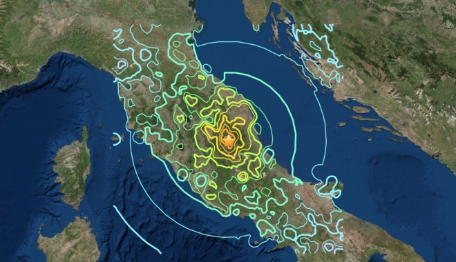 Cutremure în lanț în Italia, marți dimineață. Cel mai mare a fost de 4,7 grade - italyearthquake-1477995027.jpg
