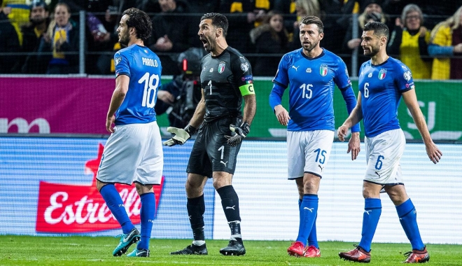 Fotbal / Surpriză imensă produsă de Suedia! Italia ratează dupa 59 de ani prezența la turneul final al Campionatului Mondial - italymiss-1510617384.jpg