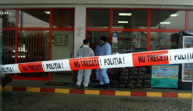 Jaf la benzinărie: 