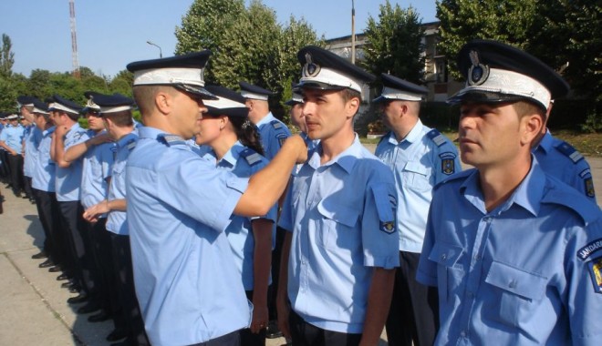 Înaintări în grad la Gruparea de Jandarmi Mobilă 
