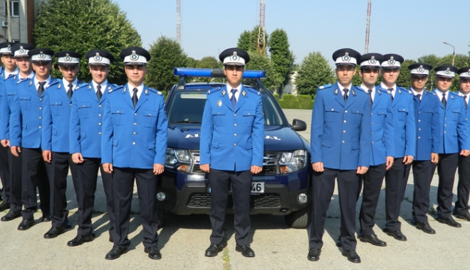 În slujba Constanței! Un ofițer și 14 subofițeri,  încadrați la Gruparea de Jandarmi Mobilă 