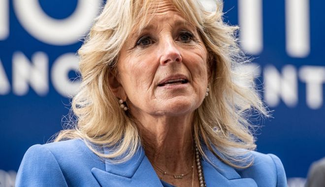 Jill Biden a ajuns la Baza 57 Aeriană Mihail Kogălniceanu