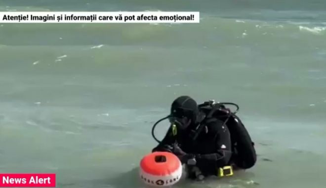 Trupul tânărului dispărut în mare la Eforie Nord a fost adus la mal de valuri. A murit încercând să salveze un copil