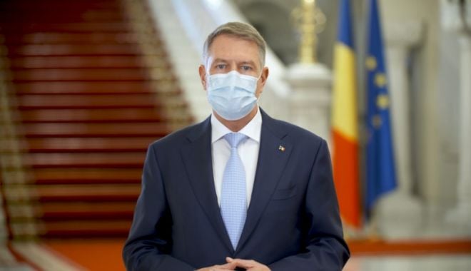 Klaus Iohannis mulțumește românilor pentru 