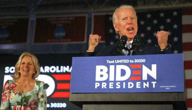 Joe Biden relansează cursa democrată pentru Casa Albă - joe-1583185024.jpg