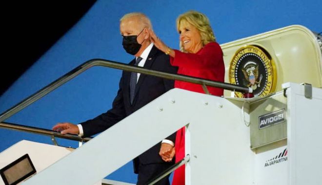 Joe Biden a sosit în Europa, la Summit-ul G20 şi la cel climatic COP26 - joebidenasositineuropa-1635508472.jpg