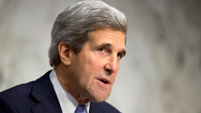 John Kerry: Avertizarea cu o intervenție militară în Siria 