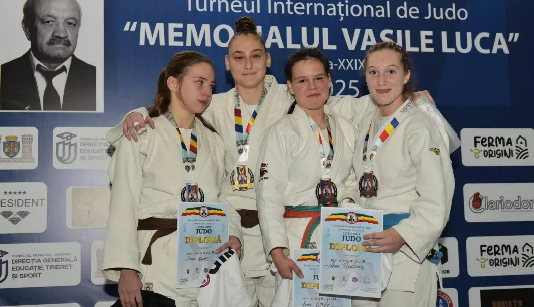 Judoka Luiza Vătafu, medaliată cu bronz la Memorialul „Vasile Luca” de la Chișinău - judo-constanta-1765978751.webp