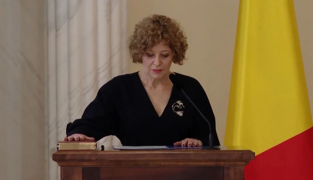 Oana Gheorghiu a depus jurământul și este noul viceprim-ministru al României