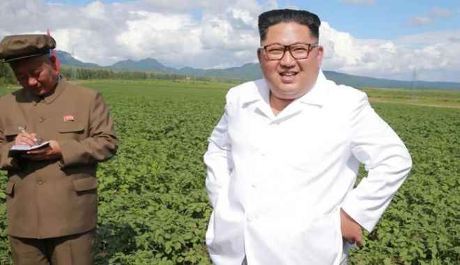 Kim Jong-un a ales să viziteze o fermă de cartofi  în loc de o întâlnire cu Mike Pompeo - kim-1531405290.jpg