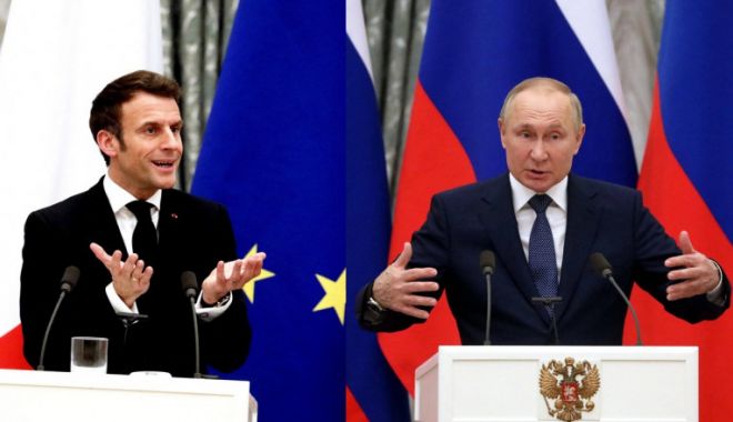 Convorbire între Emmanuel Macron şi Vladimir Putin, dată publicității! Lavrov reacționează dur