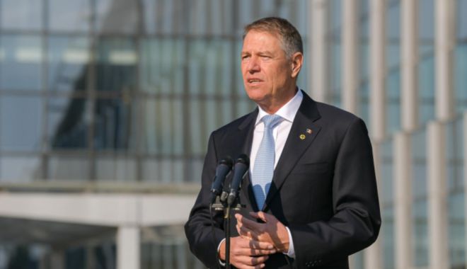 Klaus Iohannis, la Bruxelles: 