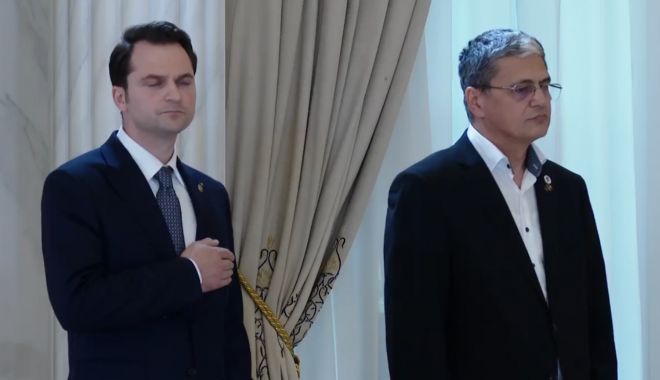 Sebastian Burduja și Marcel Boloș au depus jurământul ca miniștri ai Cercetării și, respectiv, Fonduri UE