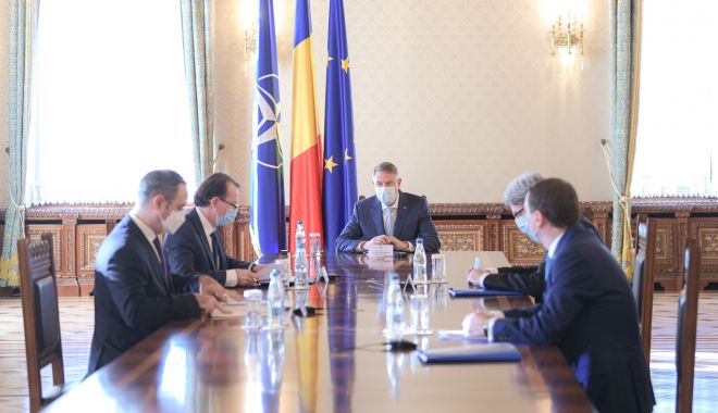 Ședință la Cotroceni. Klaus Iohannis discută cu premierul Cîțu și mai mulți miniștri - klausiohannis-1610016568.jpg