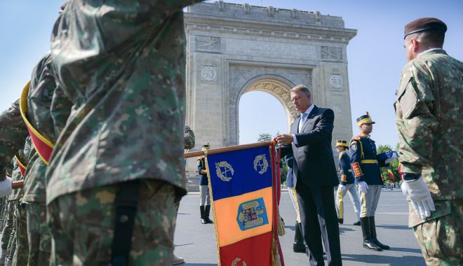Iohannis: „Forţele Terestre reprezintă o componentă modernă a Armatei României”