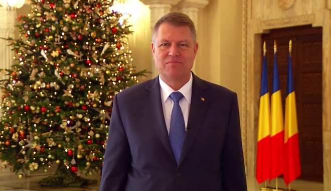 KLAUS IOHANNIS, mesaj de Crăciun pentru români: 