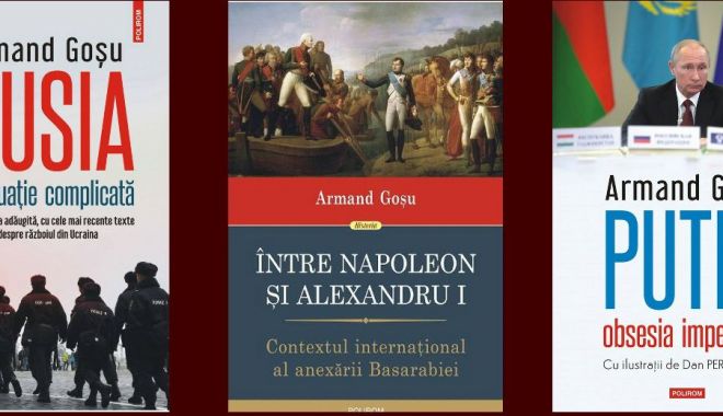 Armand Goșu, conferință și triplă lansare de carte, la Universitatea ”Ovidius”