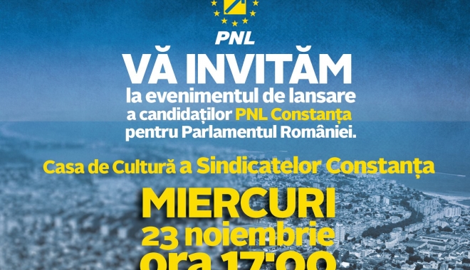 Invitație pentru toți constănțenii din partea PNL - lansarepnl-1479821821.jpg