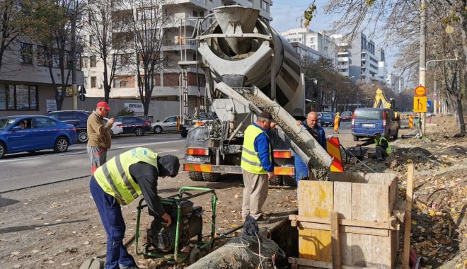 Şantier pe bulevardul Lăpuşneanu. „Va fi realizat un zid de susținere a trotuarului la limita cu Parcul Tăbăcăriei” - lapusneanu2-1636384954.jpg