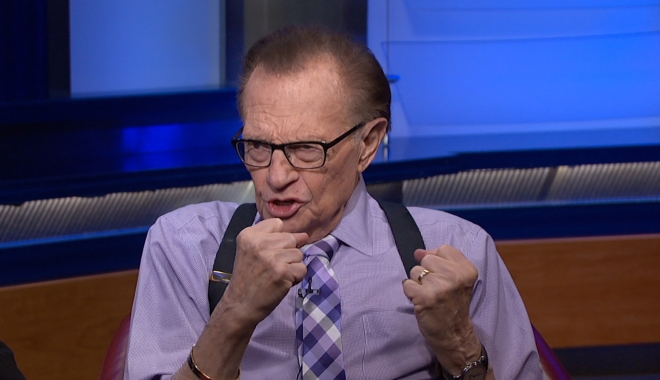 Larry King, acuzat că a primit 225.000 de dolari pentru un interviu cu un fost premier pro-rus al Ucrainei - larryking-1471696436.jpg
