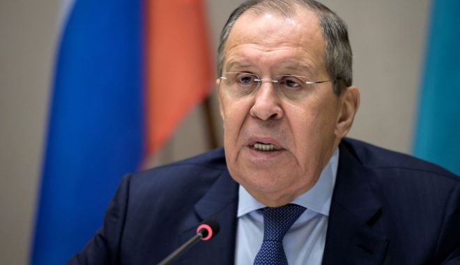 Lavrov a refuzat să răspundă întrebărilor reporterului CNN. I-a tăiat microfonul - lavrovrefuz-1645814847.jpg