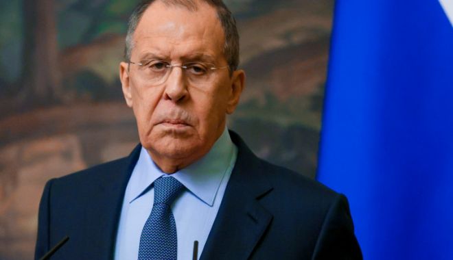 Lavrov spune că ridicarea sancțiunilor este un subiect în negocierile de pace - lavrovspune-1651406531.jpg